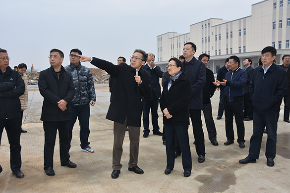 鎮江市市長朱曉明一行赴匯鴻冷鏈公司考察調研